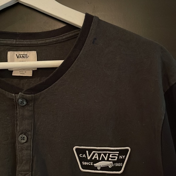 VANS HENLEY BASEBALL TEE - Picture 2 of 3